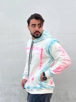 هودی داخل کرکی پلنگ صورتی - تصویر 3